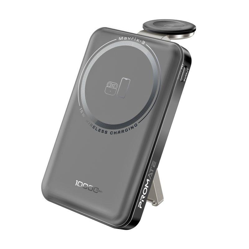Mavrix‑3 – 10,000 mAh 3‑in‑1 MagSafe Wireless Charging Power Bank