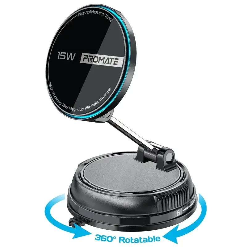 SecureGrip™ 360° Cradleless 15W MagSafe Compatible SmartPhone Charger Mount