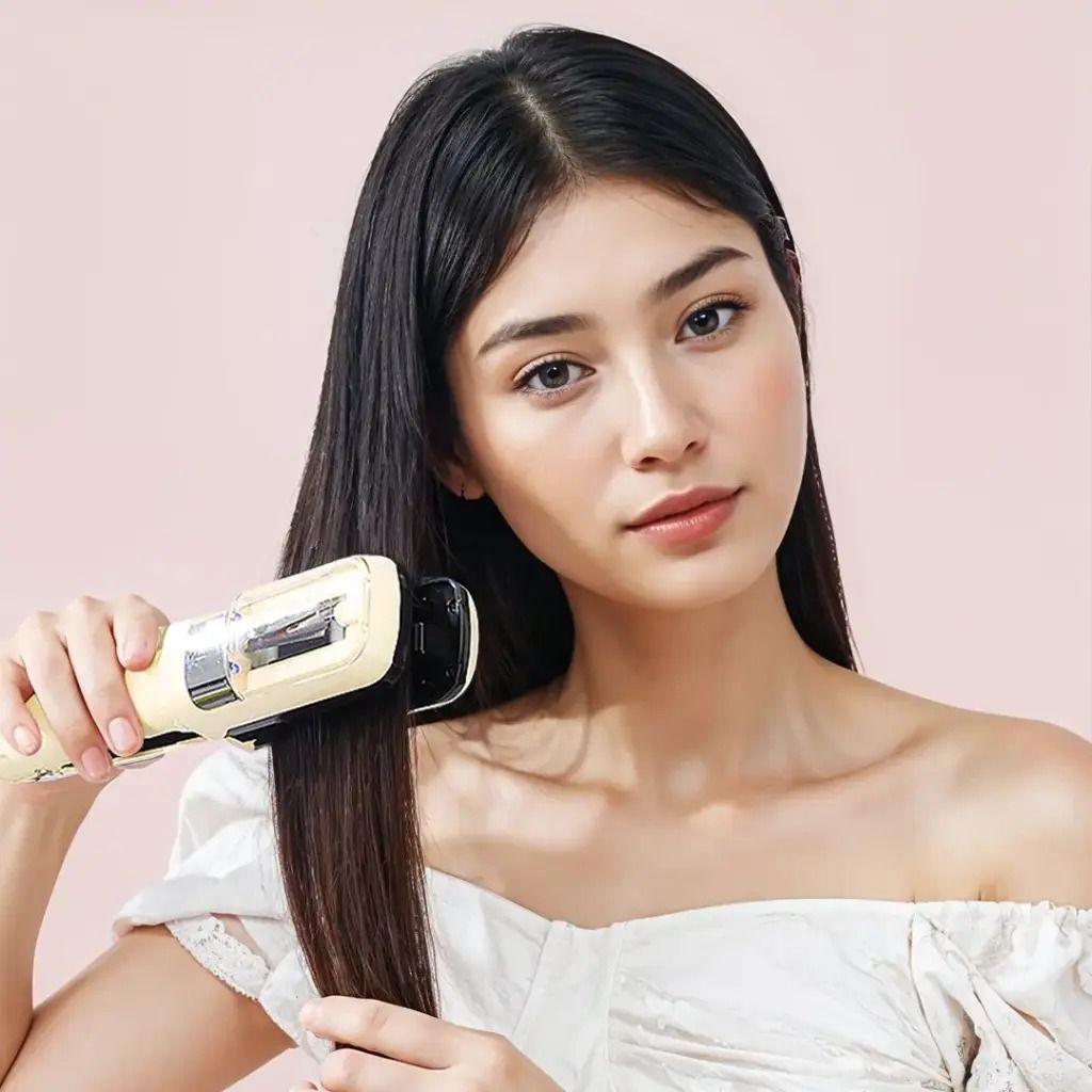 Porodo Lifestyle 2-in-1 Split End Trimmer & Hair Straightener – Smooth, Healthy Hair Anytime