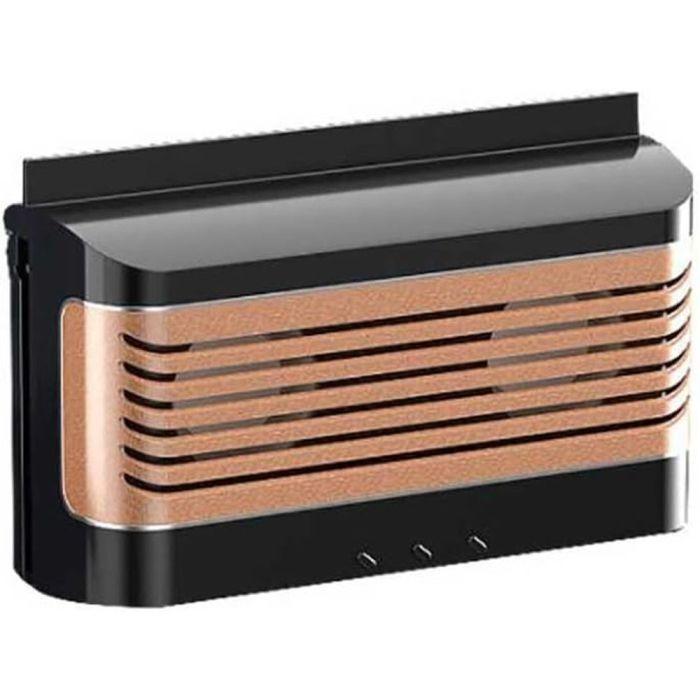 Solar-Powered Car Air Purifier Fan