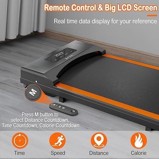Home Walking Pad Treadmill – Compact & Adjustable Exercise Machine