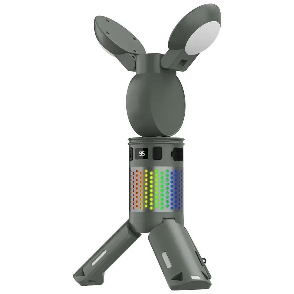 Porodo PDLFSTXQZ12GN Lifestyle Foldable LED Camping Lantern – Multi-Purpose Light